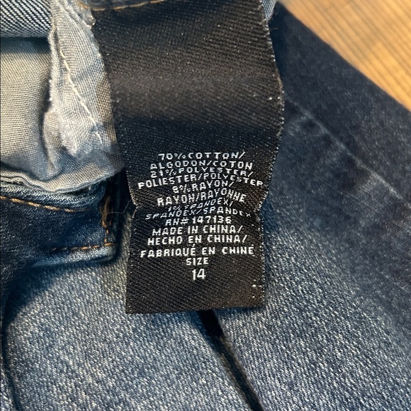 1822 Denim Dark Blue Jeans - Picture 3 of 8